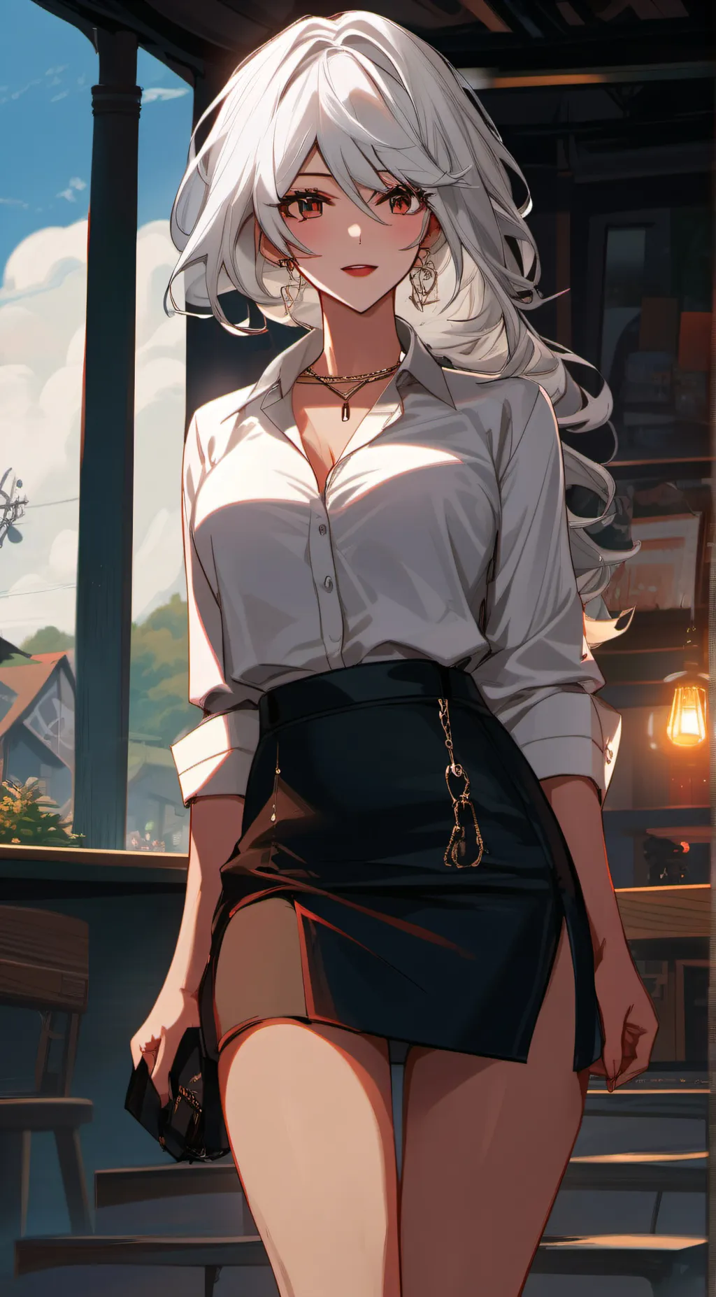 ai character: sunny  background