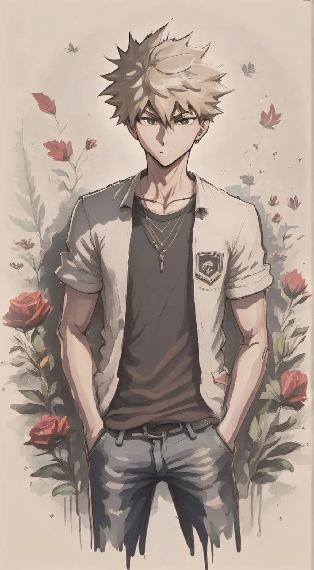 ai character: bokugo  background