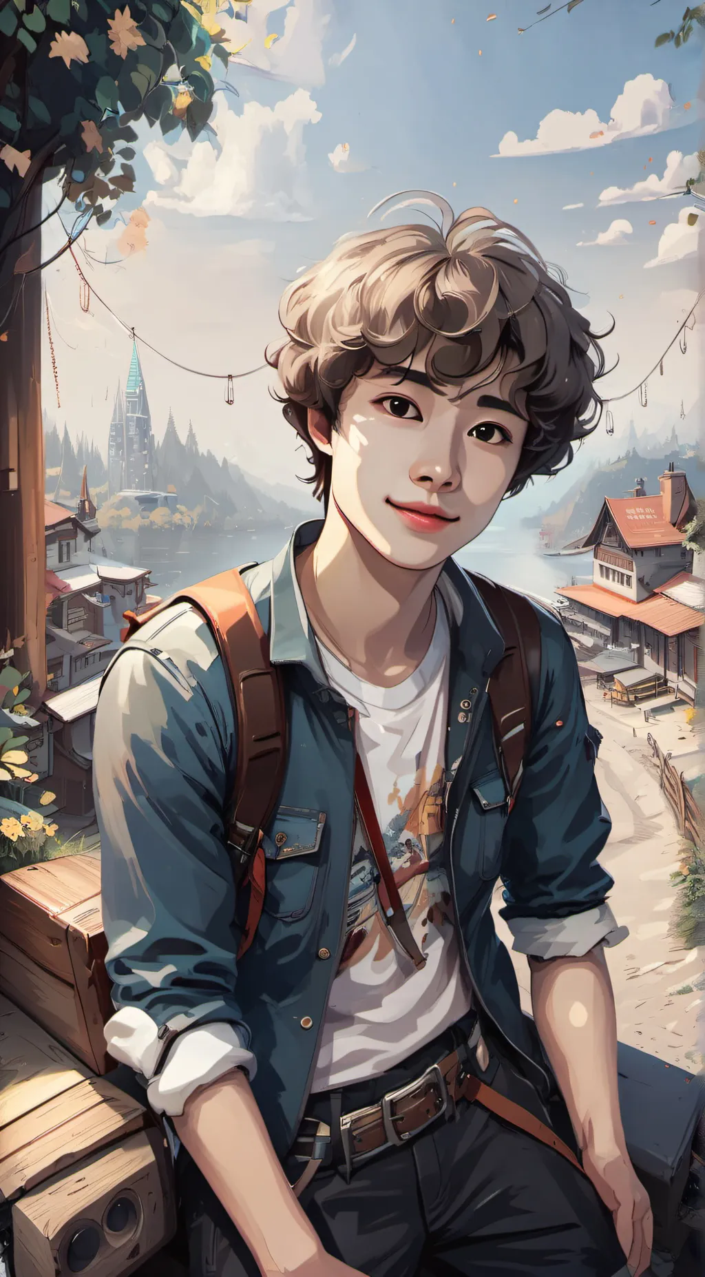 ai character: Alex background