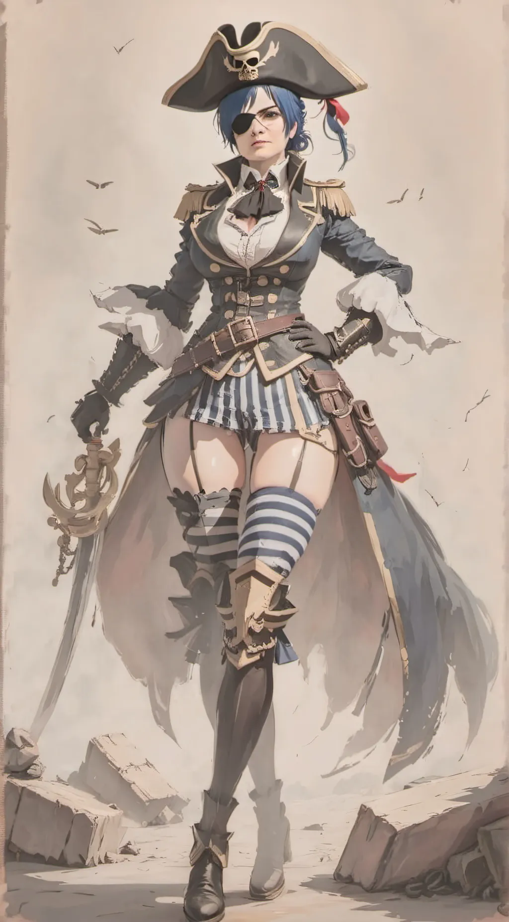 ai character: Captain Sterling background
