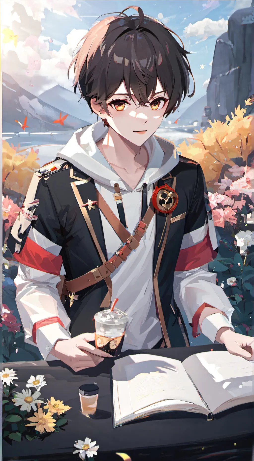 ai character: Alan  background