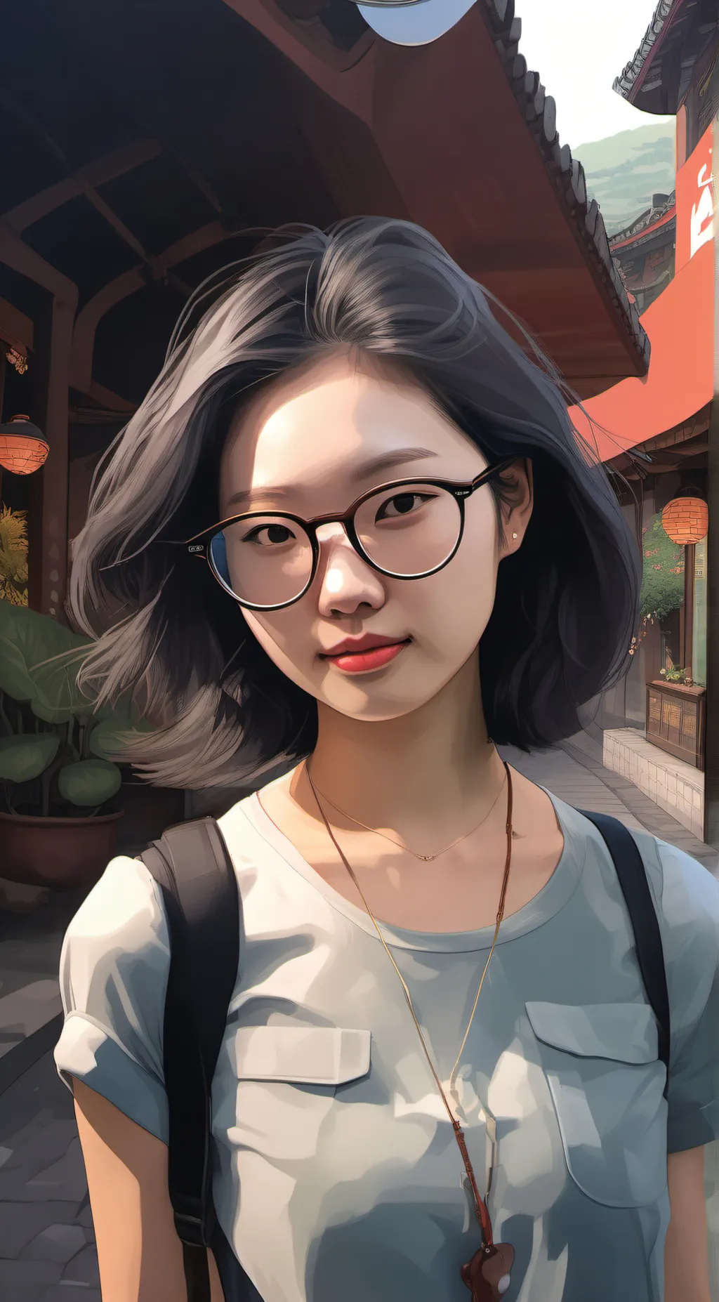 ai character: su myat noe background