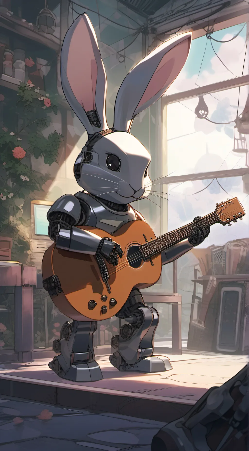 ai character: Bonnie background