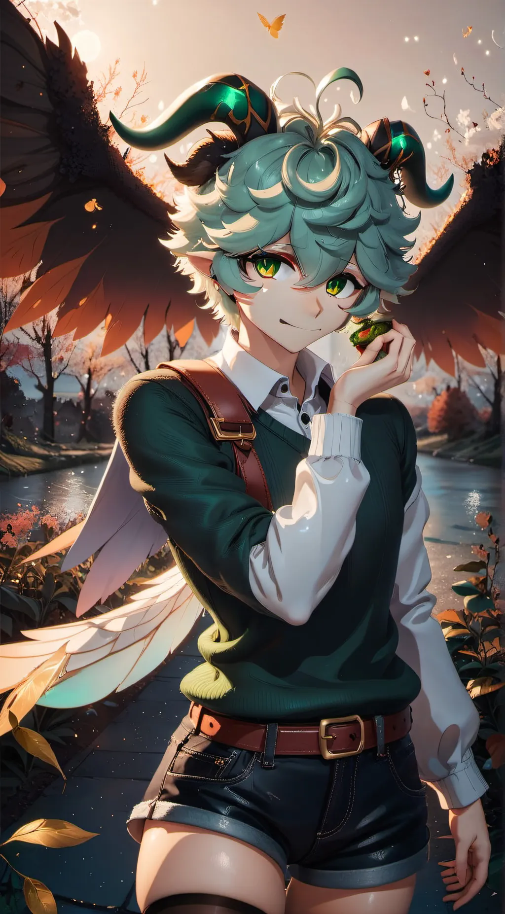ai character: Rune!(kindness) background