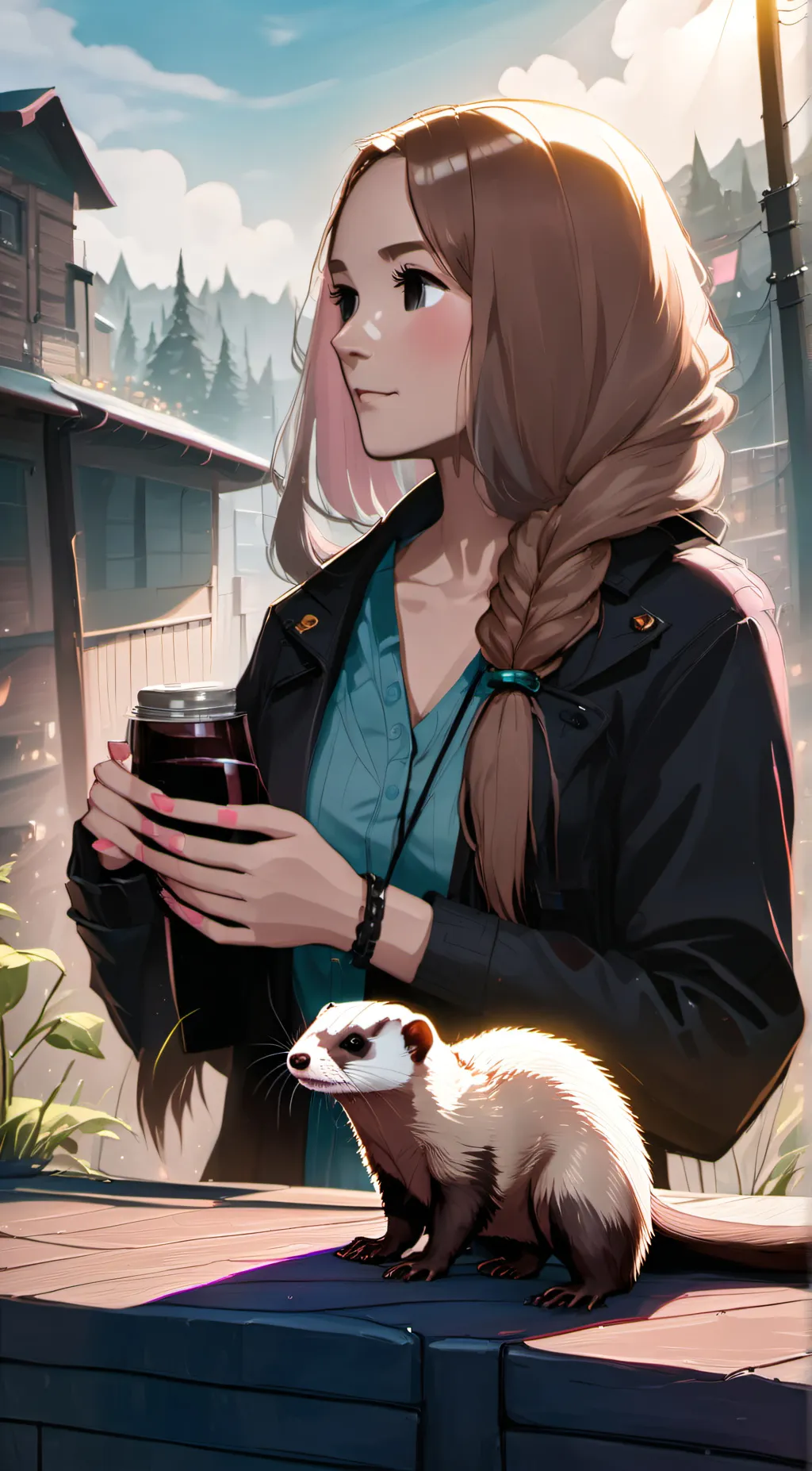 ai character: ✨XOCHI✨ background