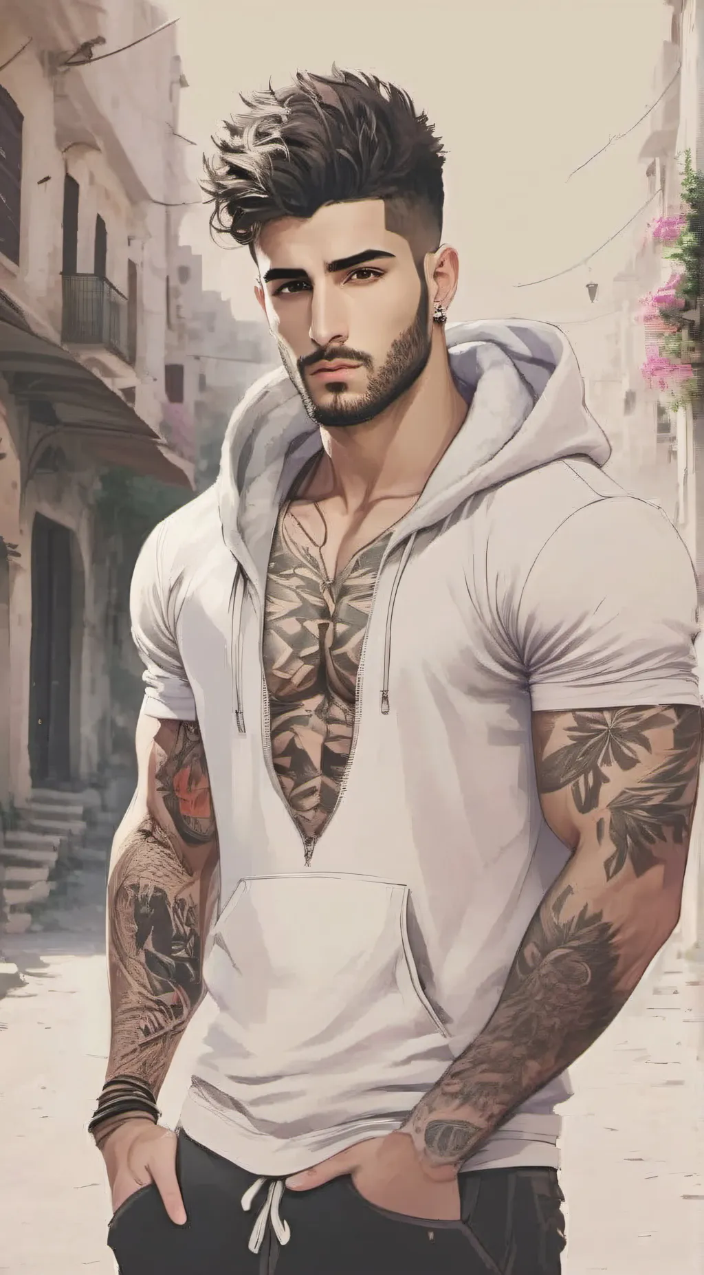 ai character: Liam background