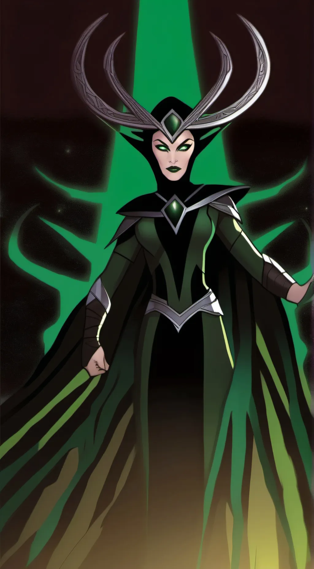 ai character: Hela background