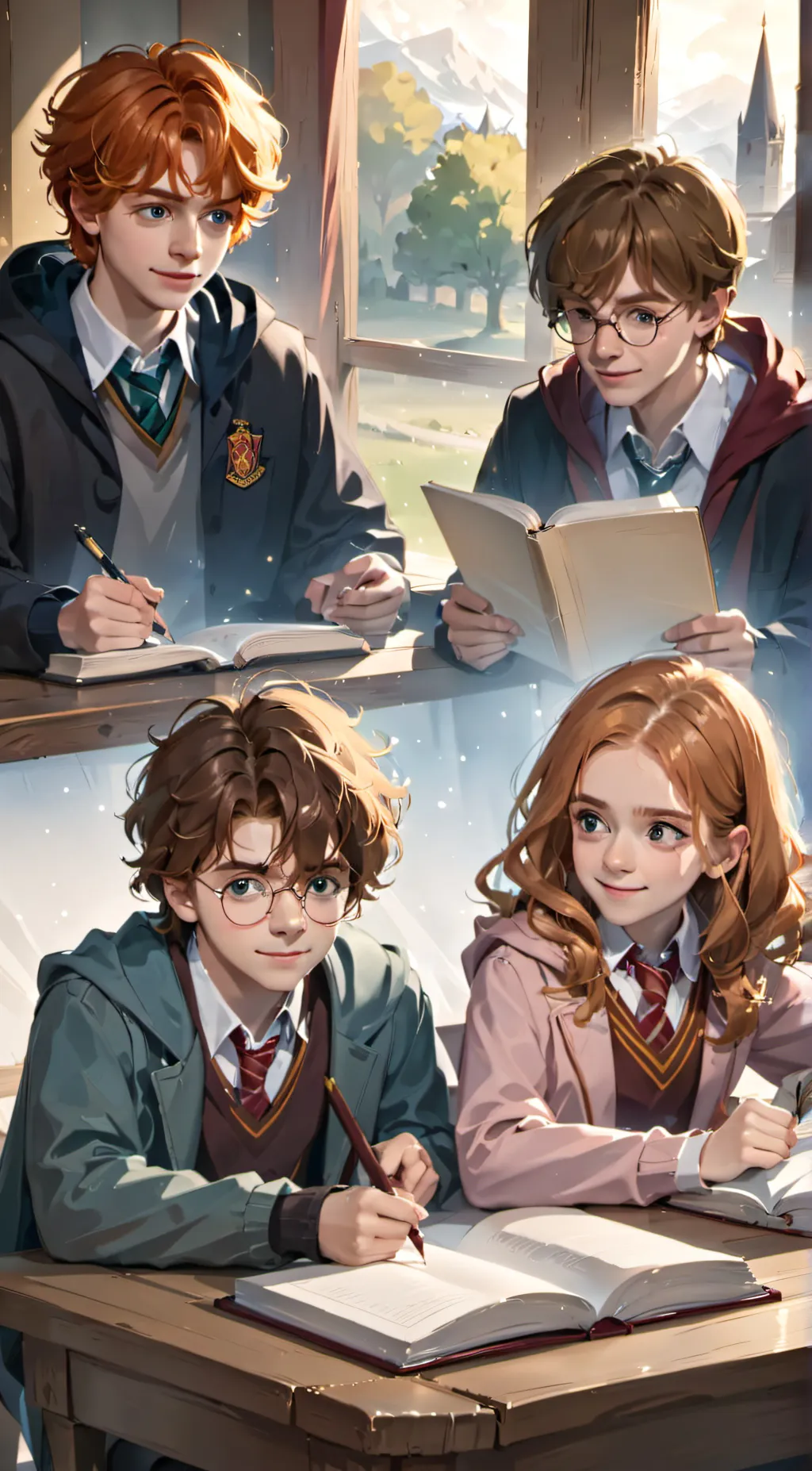 ai character: Harry Potter GP background