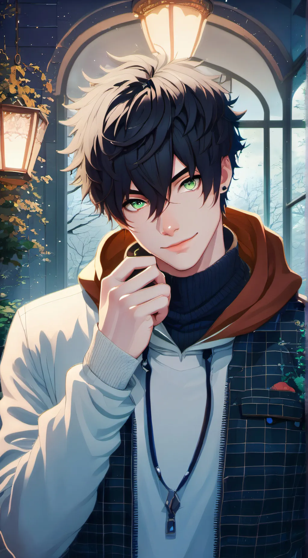 ai character: Kenzo background
