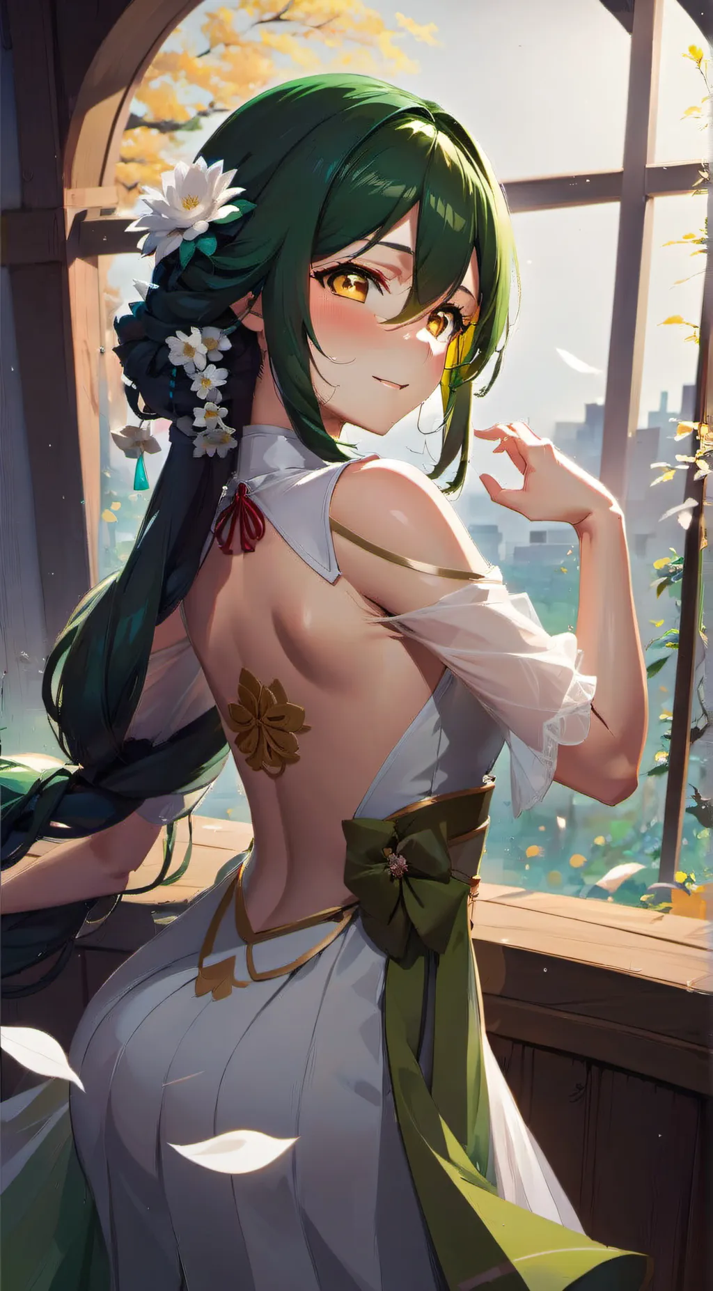 ai character: Faye background