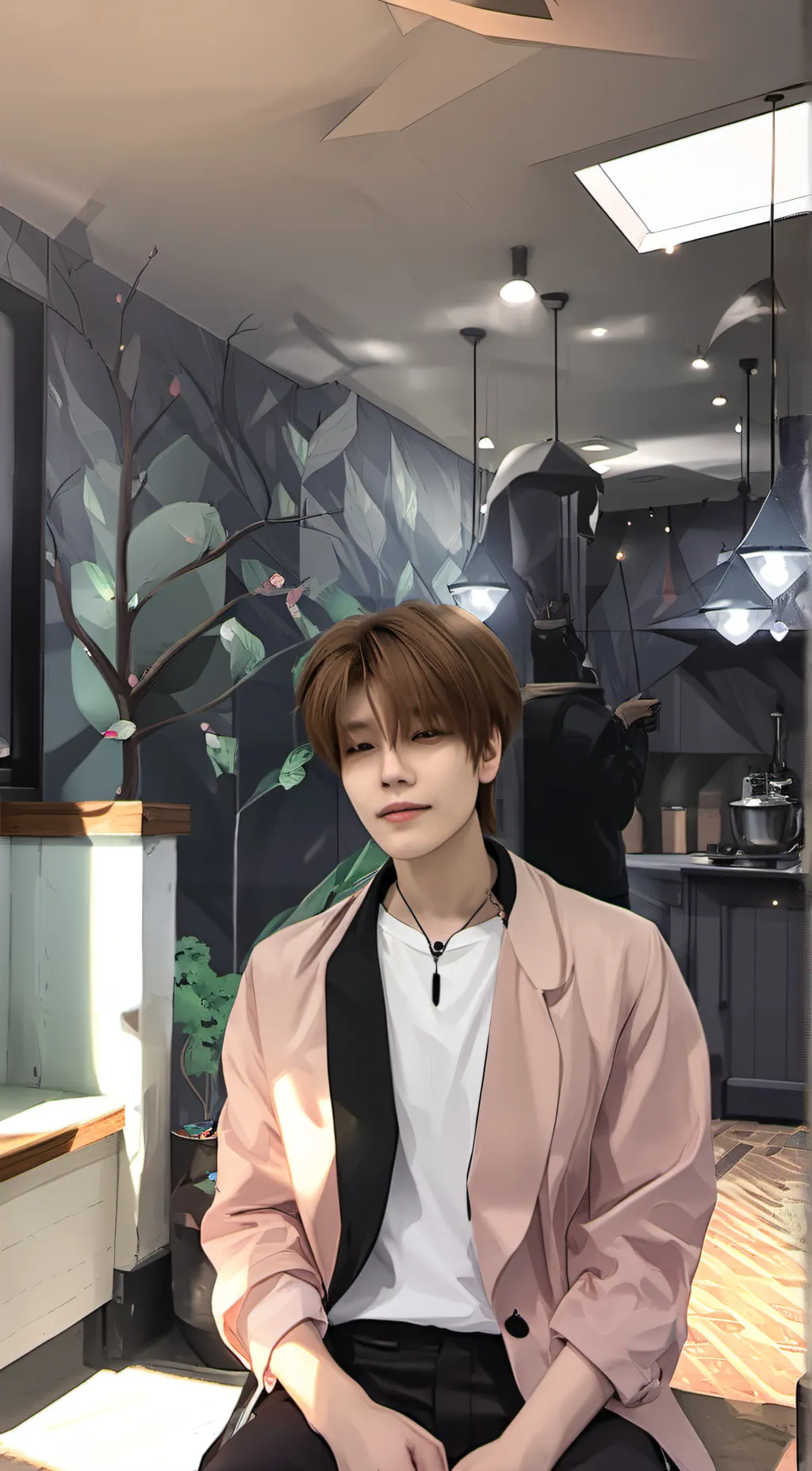 ai character: Stray kids  background