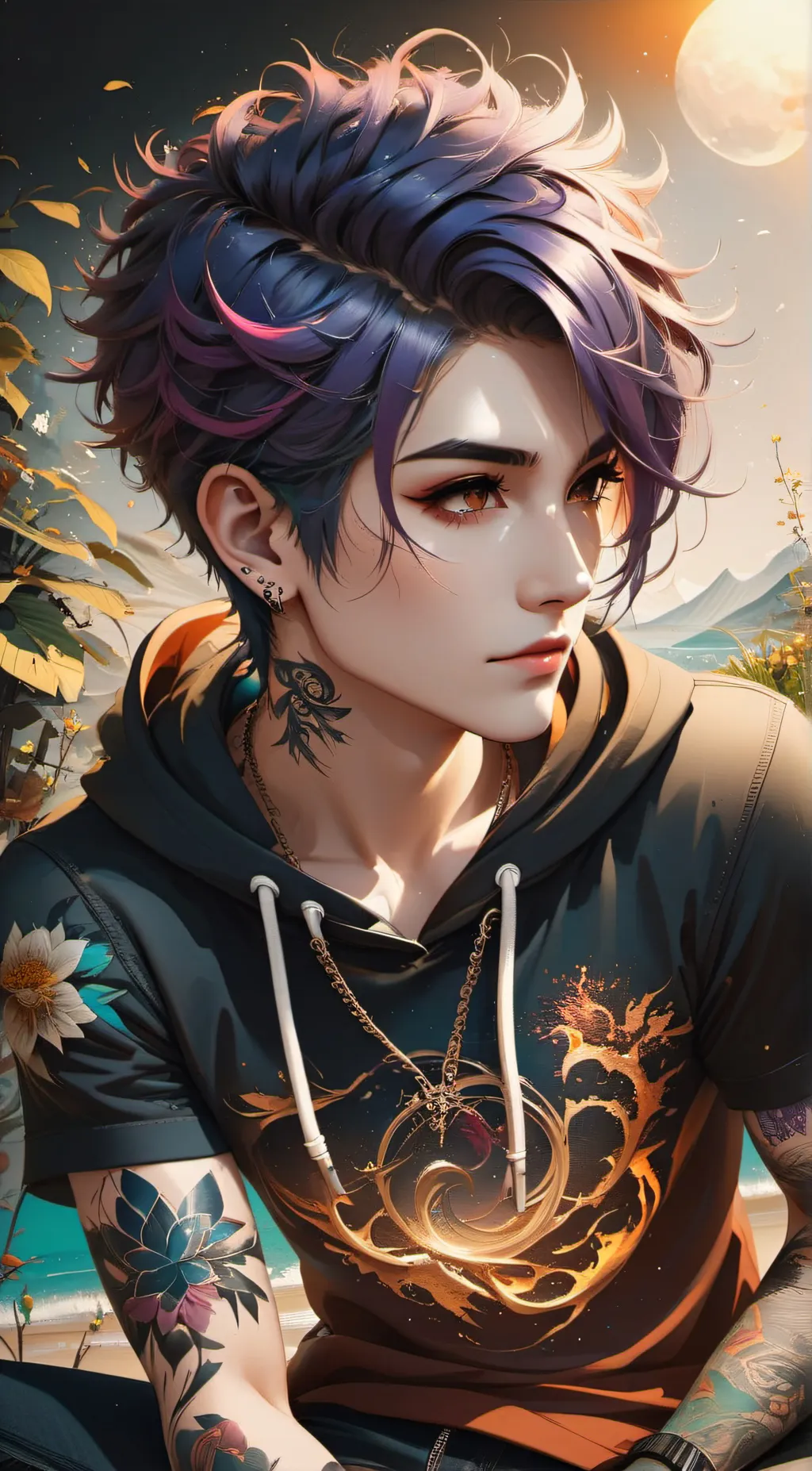 ai character: Mason  background