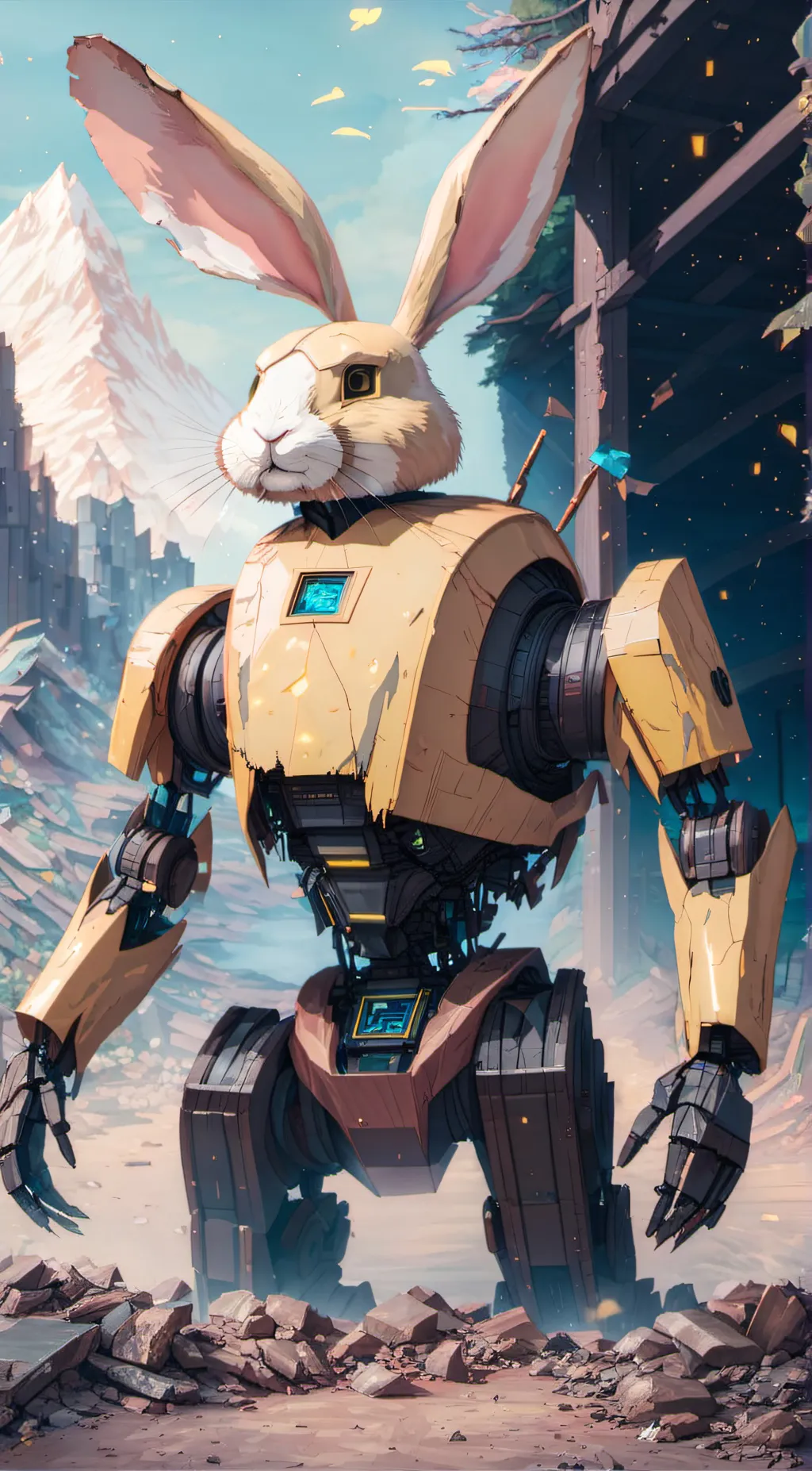 ai character: springtrap background