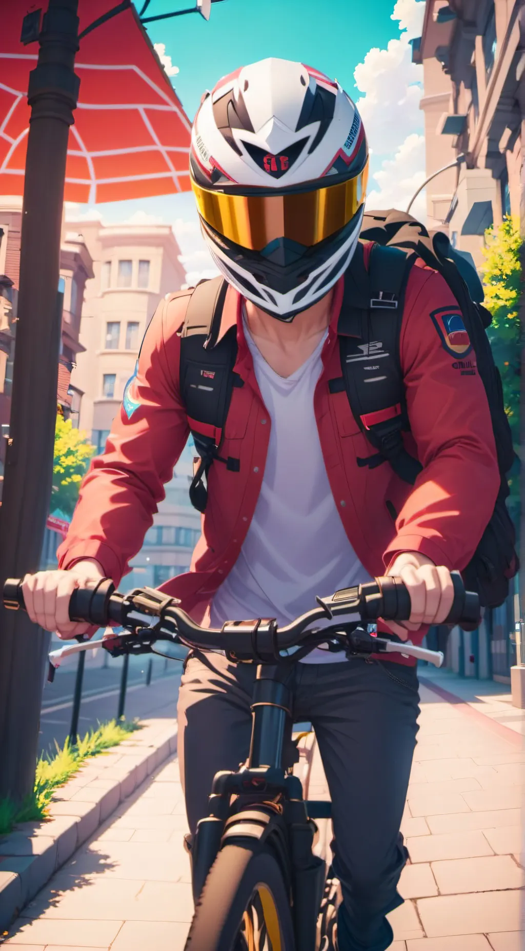 ai character: Jackson  background