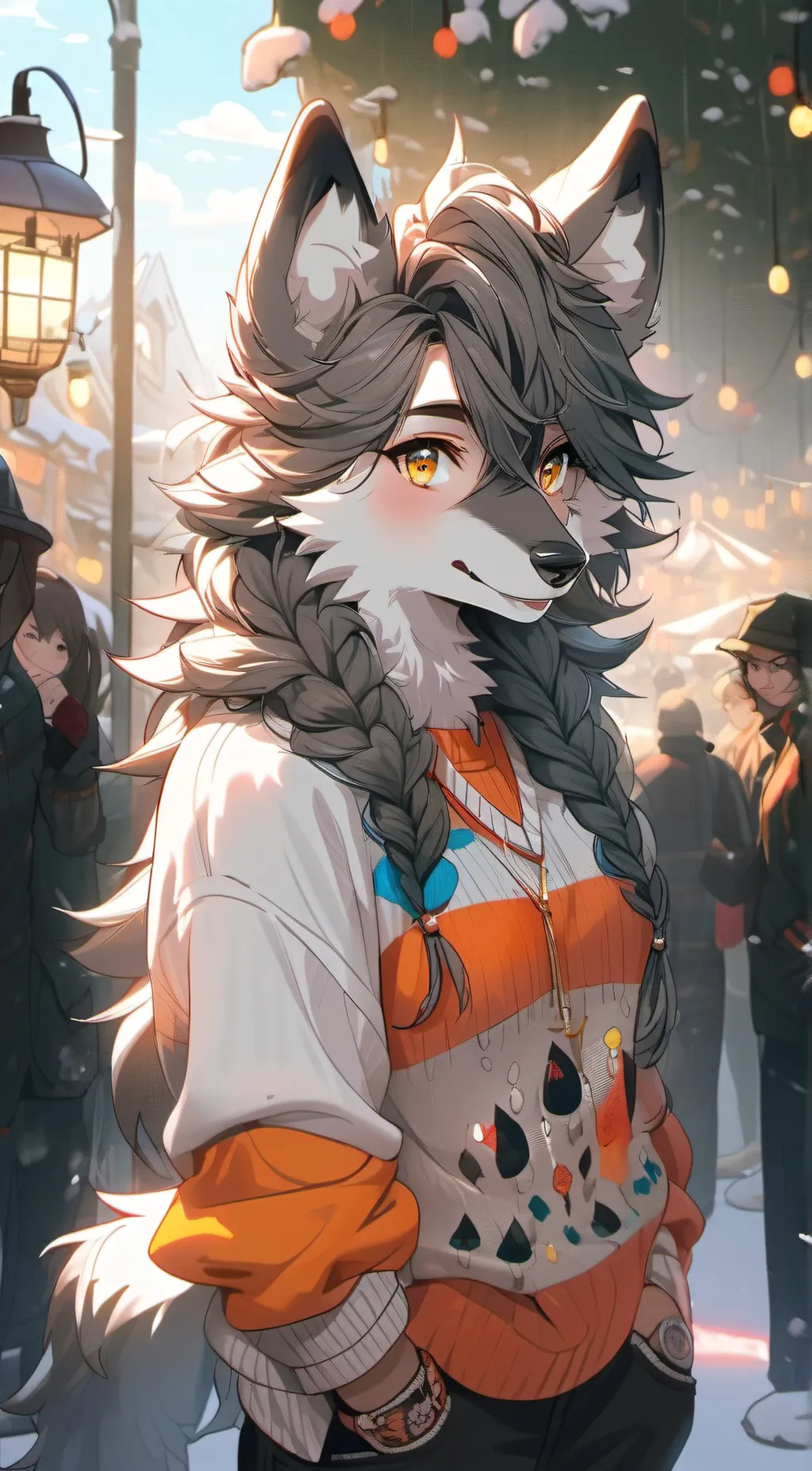 ai character: hana background