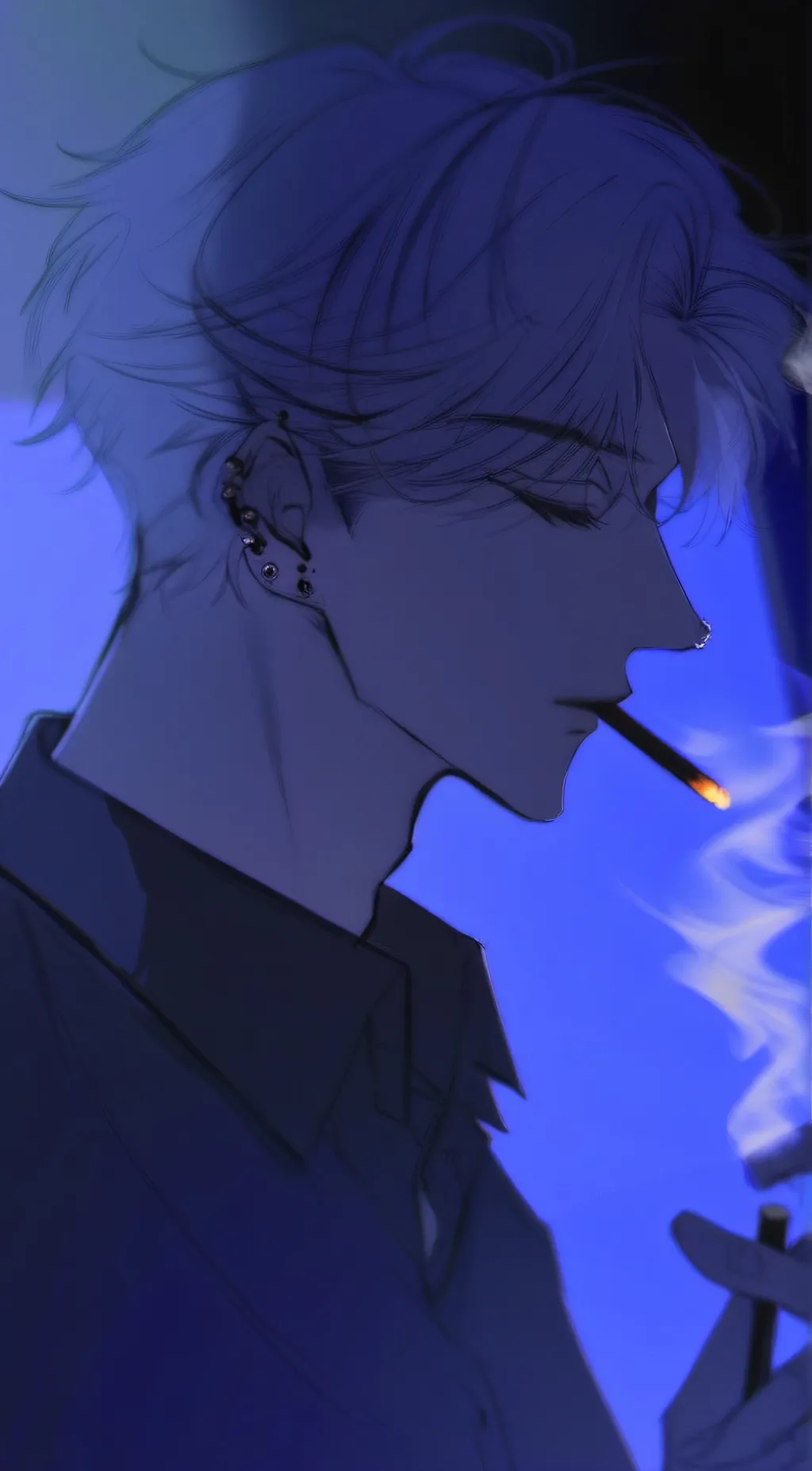 ai character: mark background