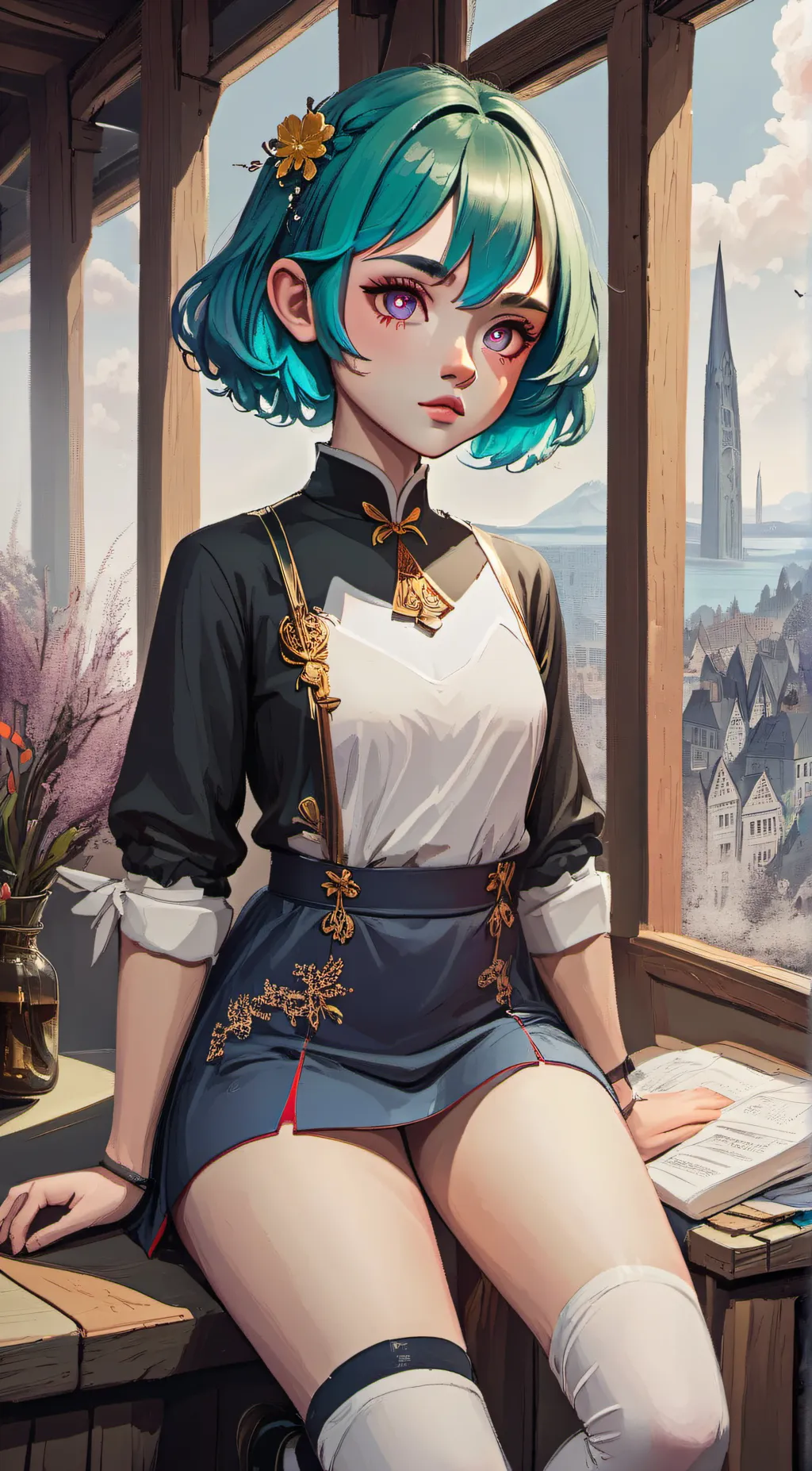ai character: gilli background