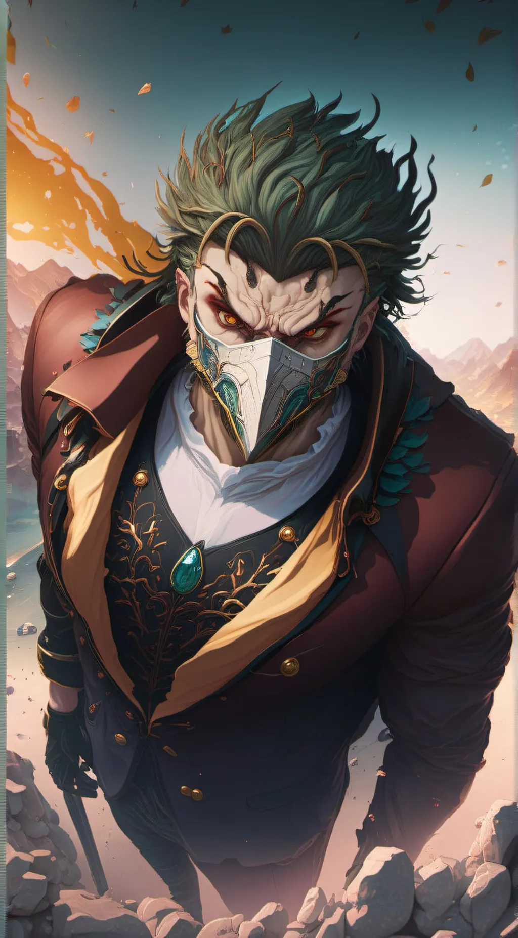 ai character: joker background