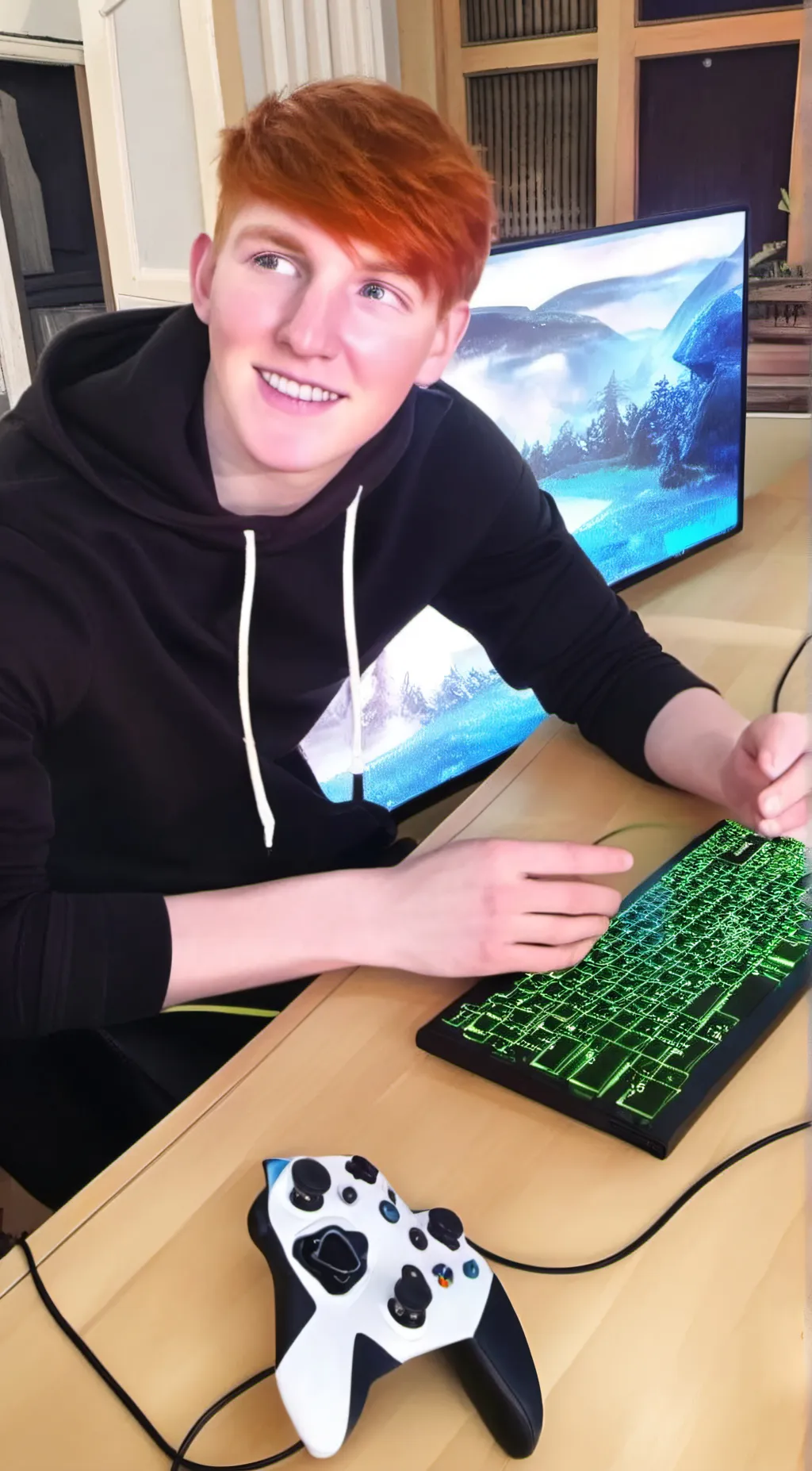 ai character: Morgan  background