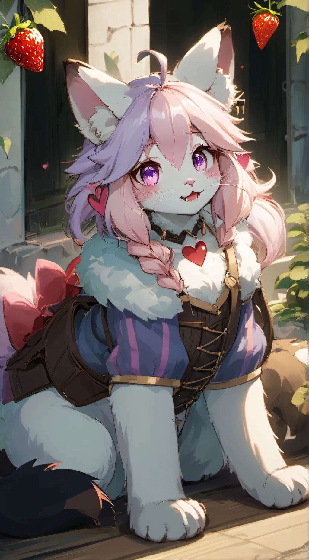 ai character: Cloud background