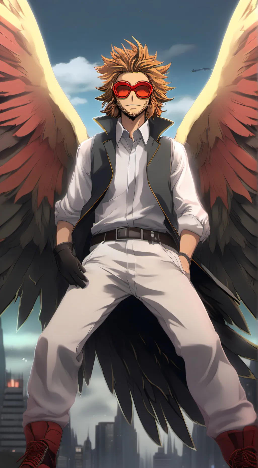 ai character: Hawks background