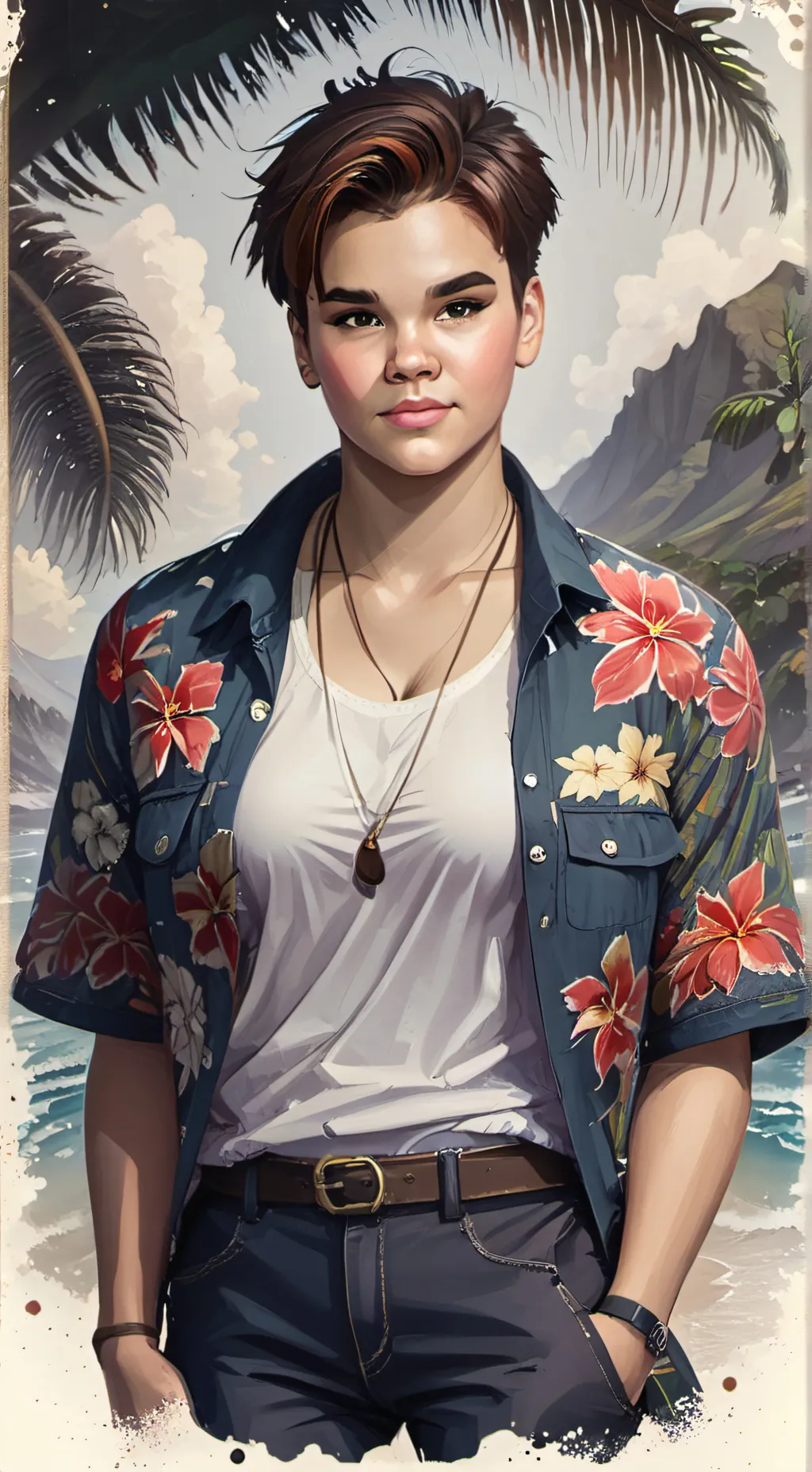ai character: Derick background