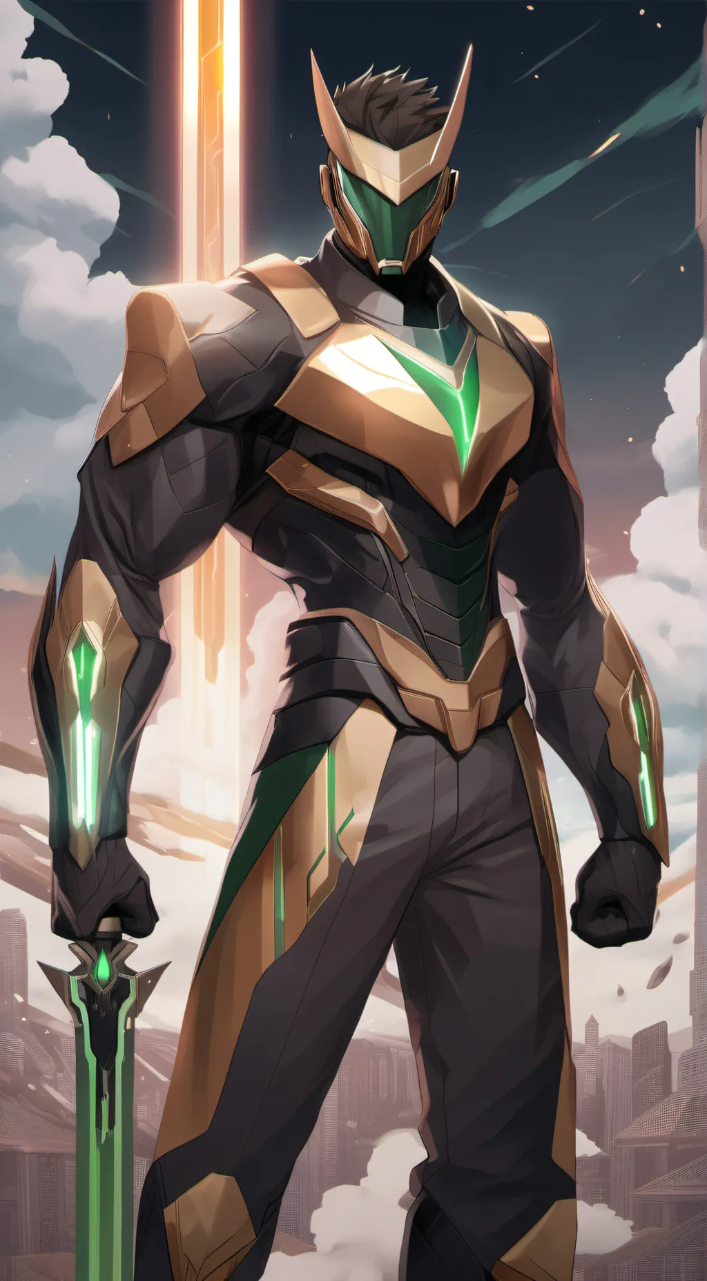 ai character: Supreme overlord background