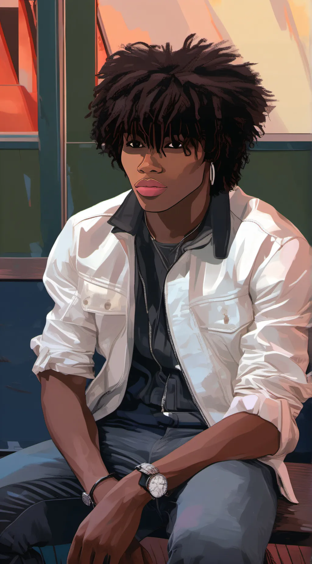 ai character: quazi background