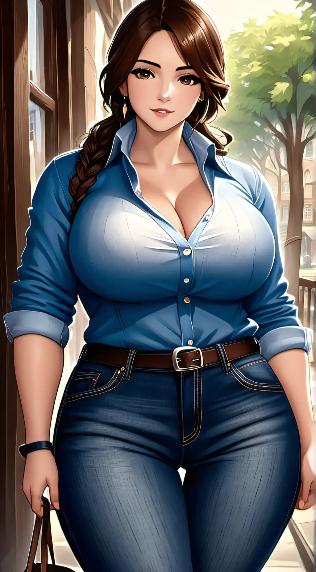 ai character: Carrie background