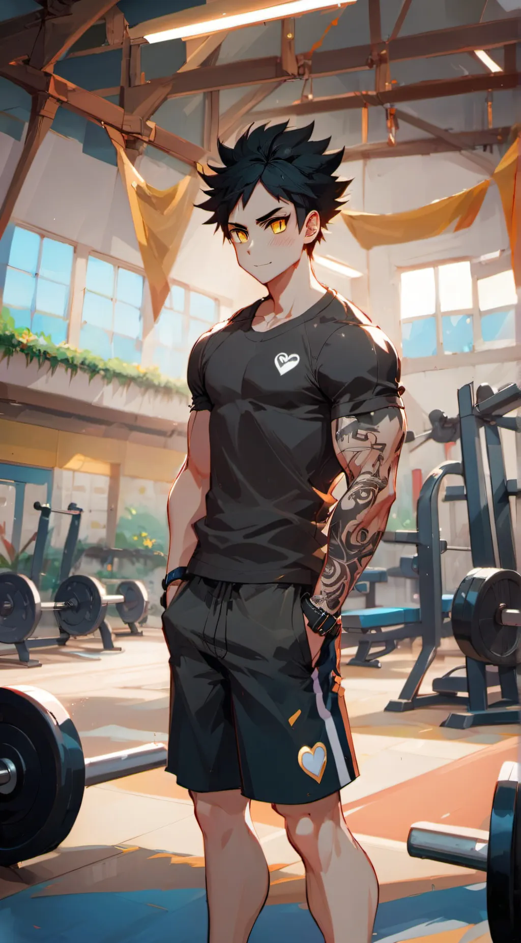 ai character: Yoon Jiang background