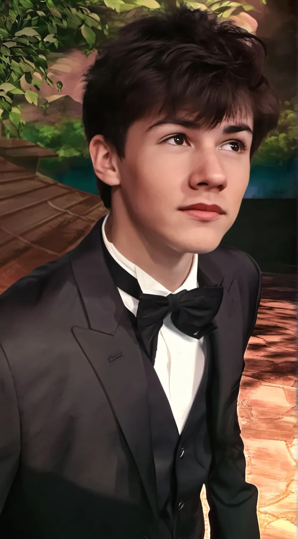 ai character: james earl of we.. background