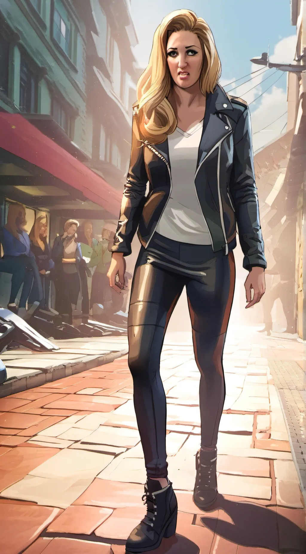 ai character: bad Janet (tgp) background
