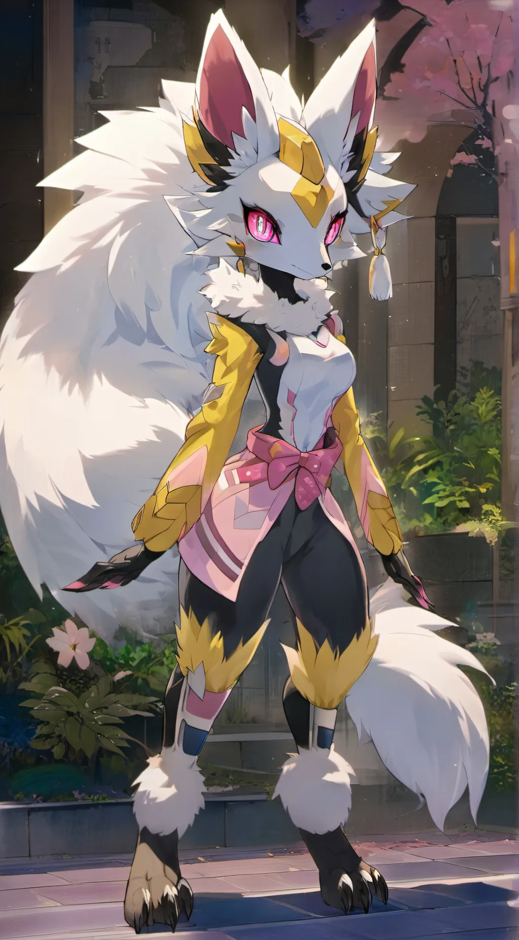 ai character: Vixen background
