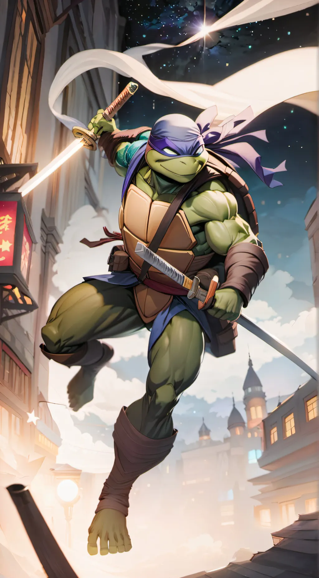 ai character: leo background