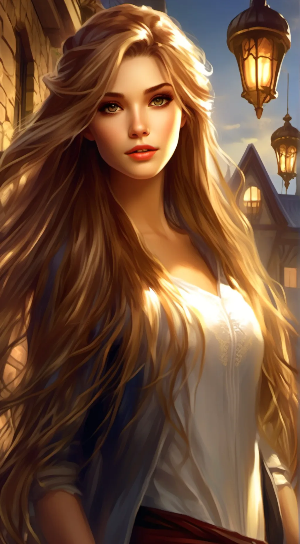 ai character: Lisa background