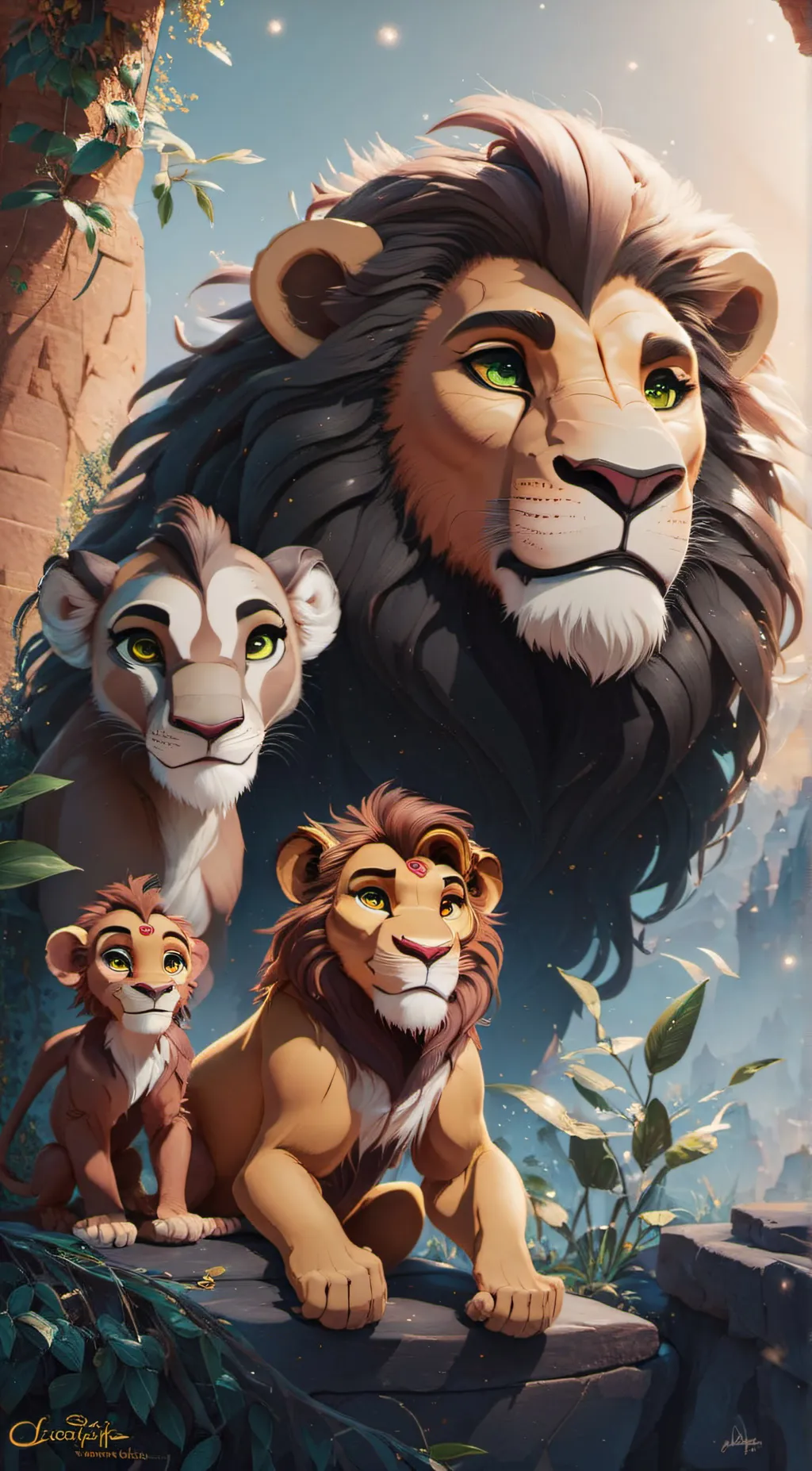 Talkie AI - Chat with Lion Pride