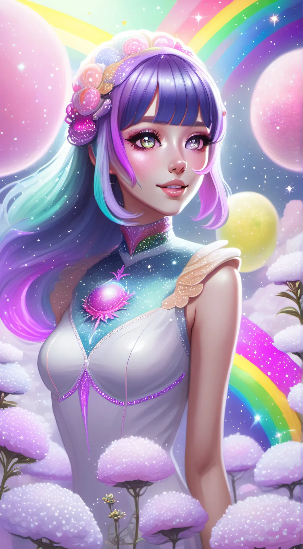 ai character: Freya background