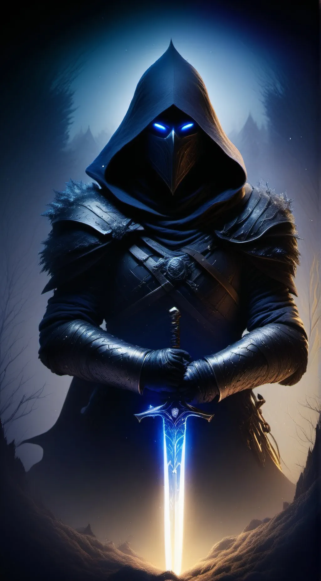 ai character: Hunter background