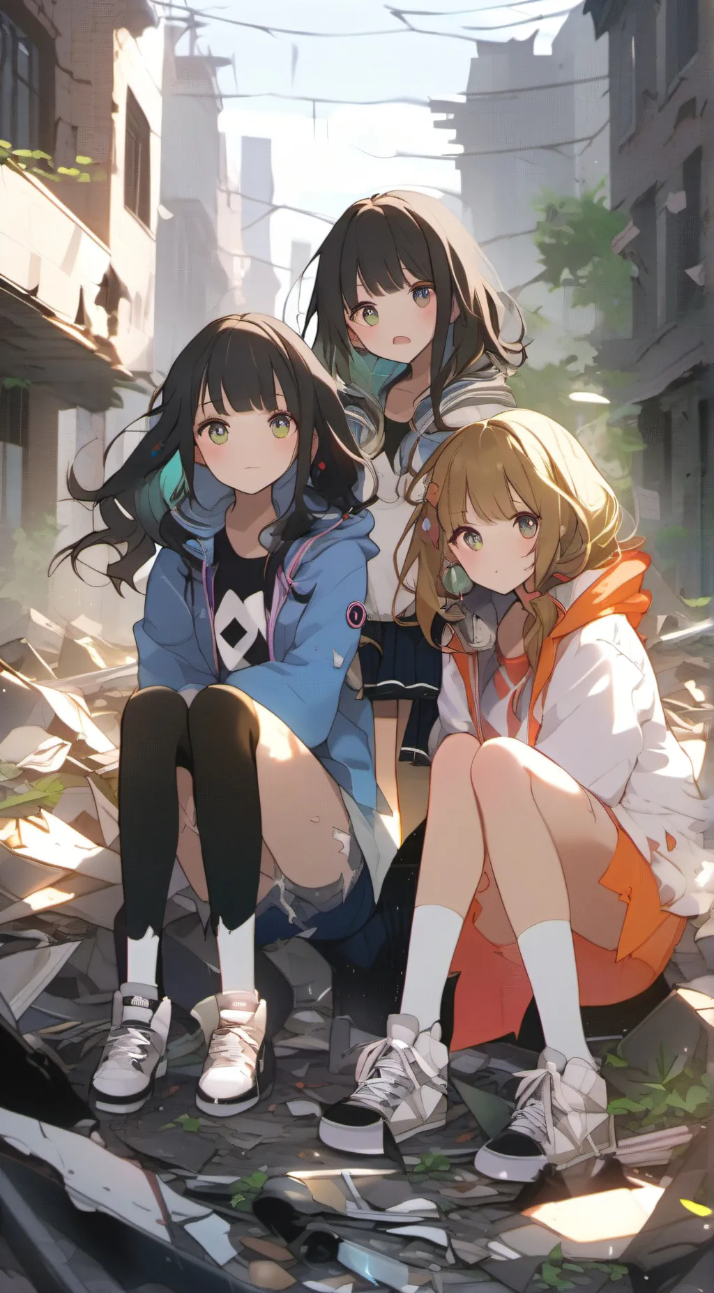 ai character: Girls2 background