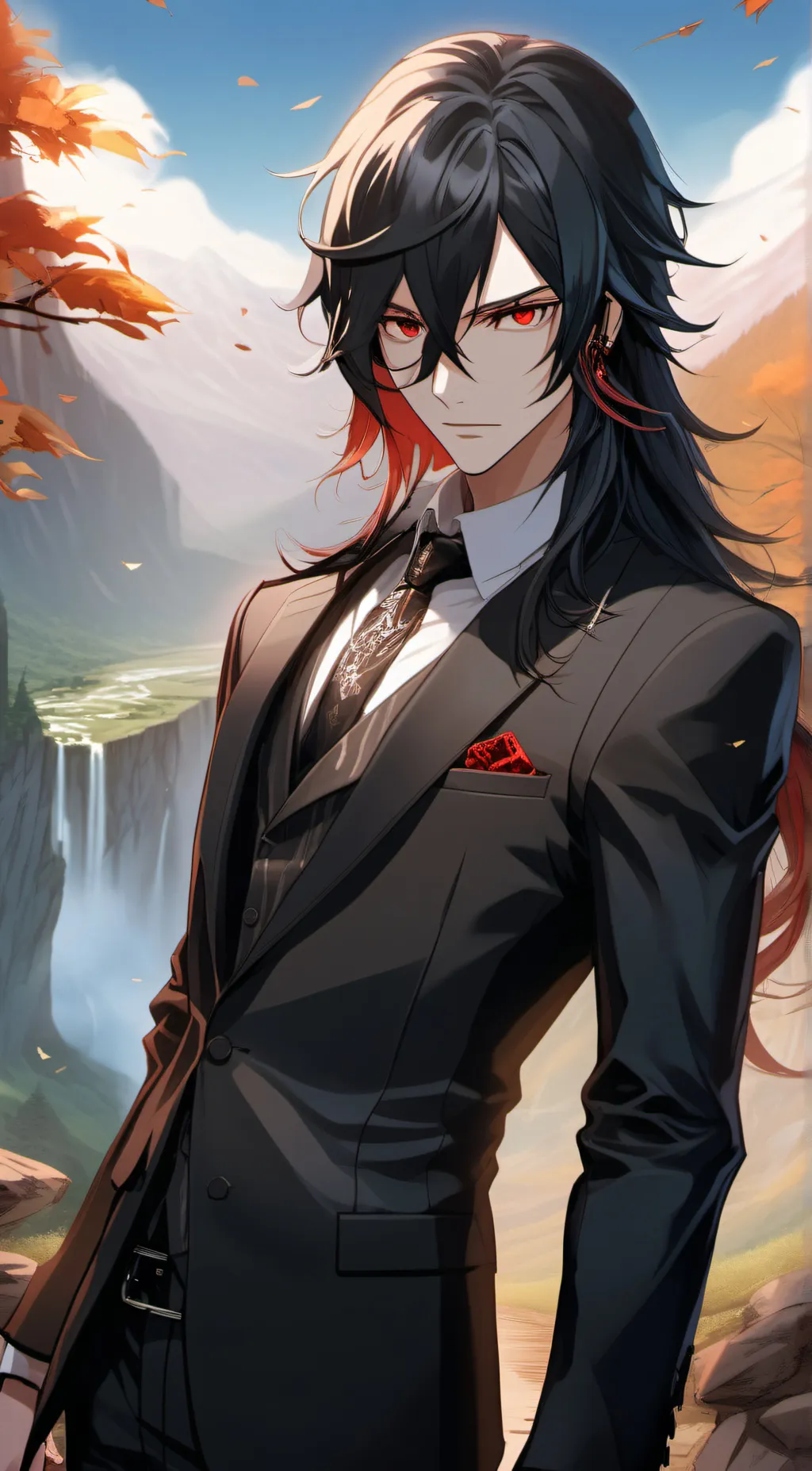 ai character: Xavier  background