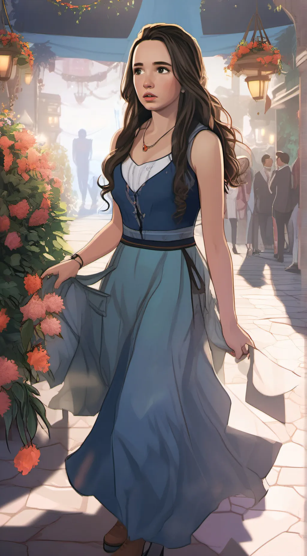 ai character: Riley background