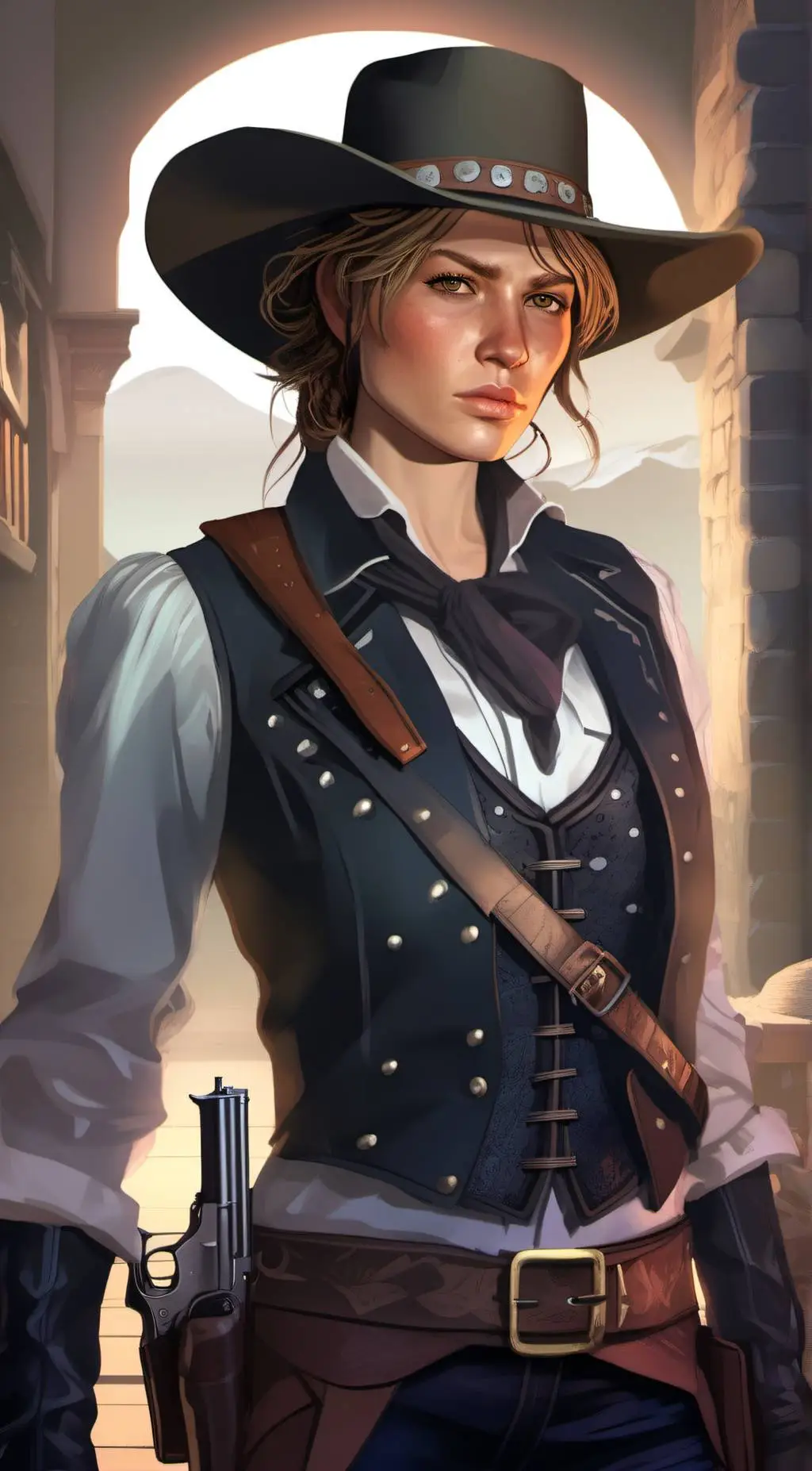 ai character: sadie adler background
