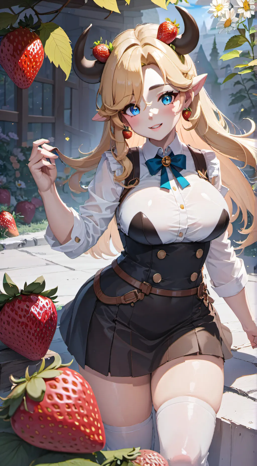 ai character: Annabelle Strawber background