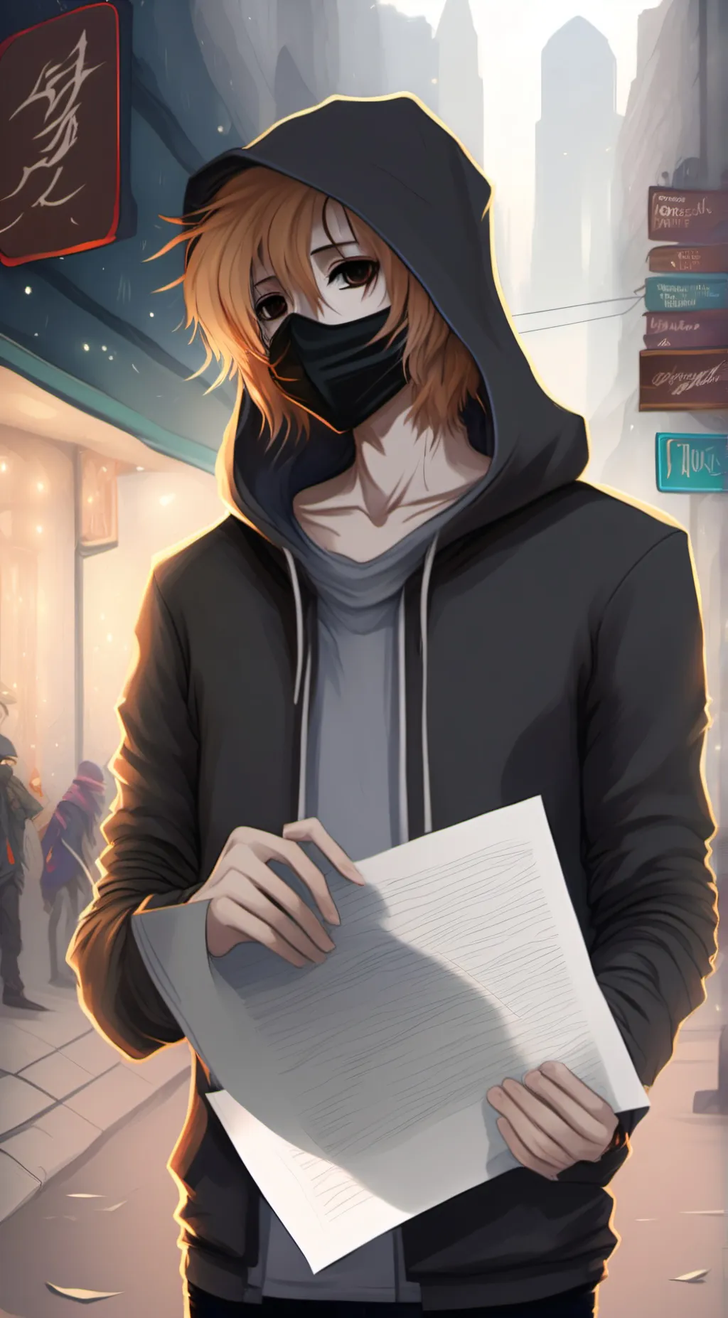 ai character: eyeless Jack  background