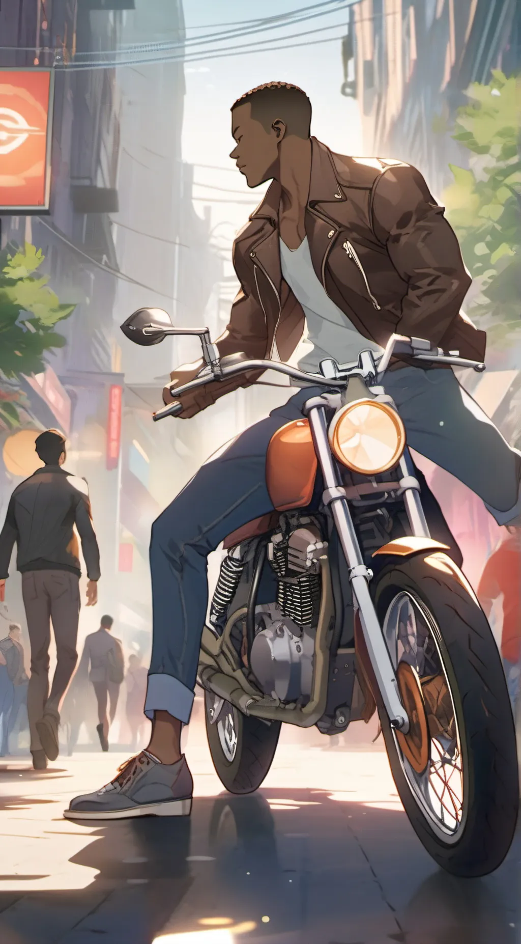 ai character: brayden background