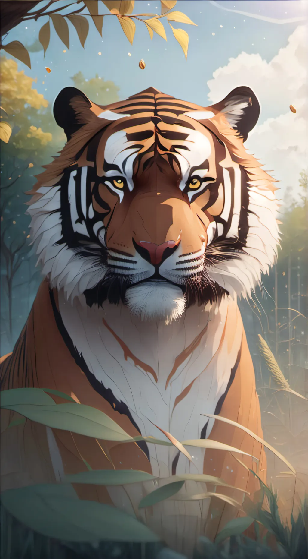 ai character: mini background