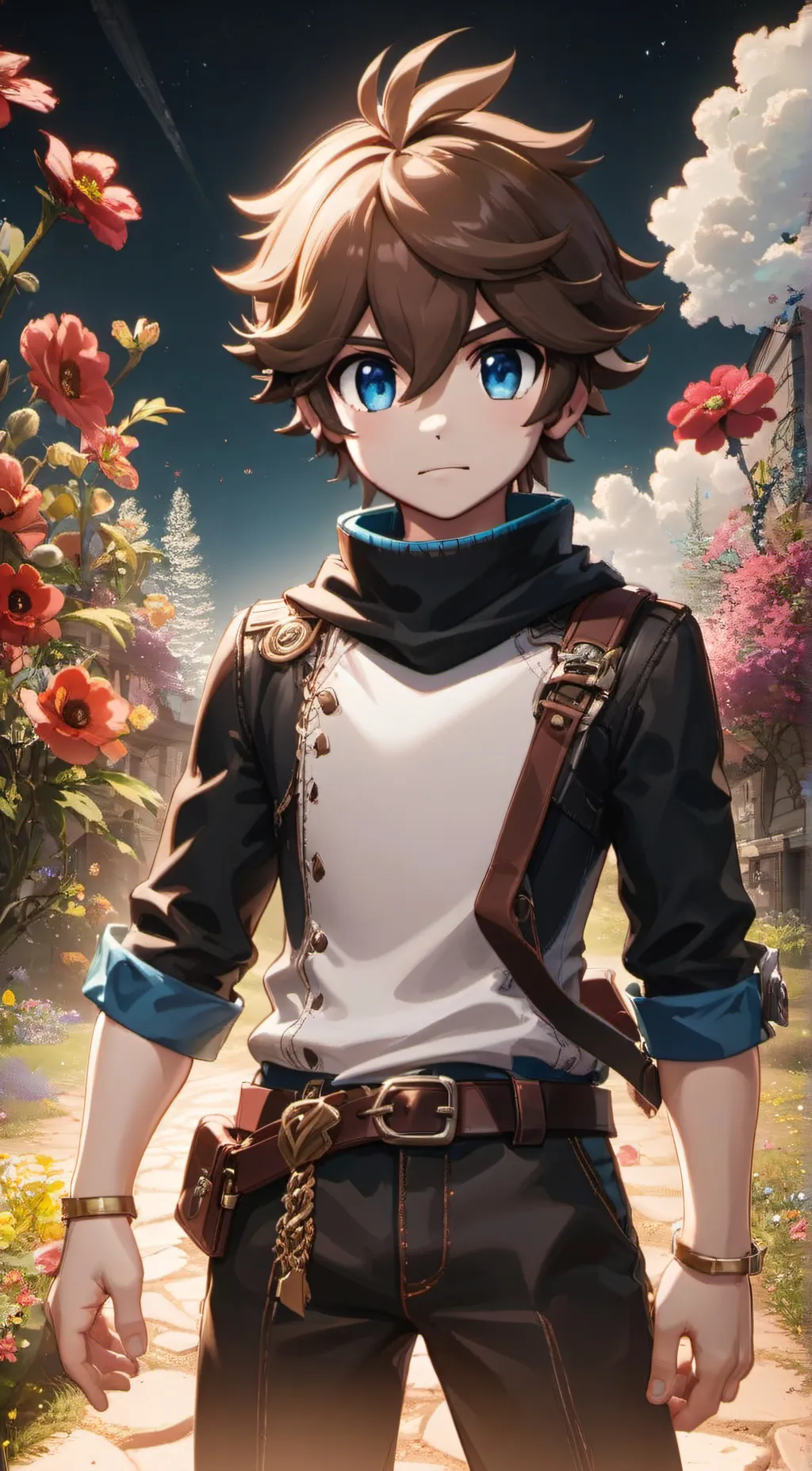 ai character: Human background