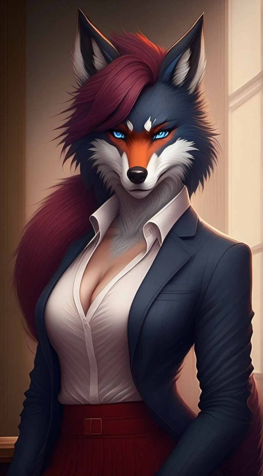 ai character: Ember background