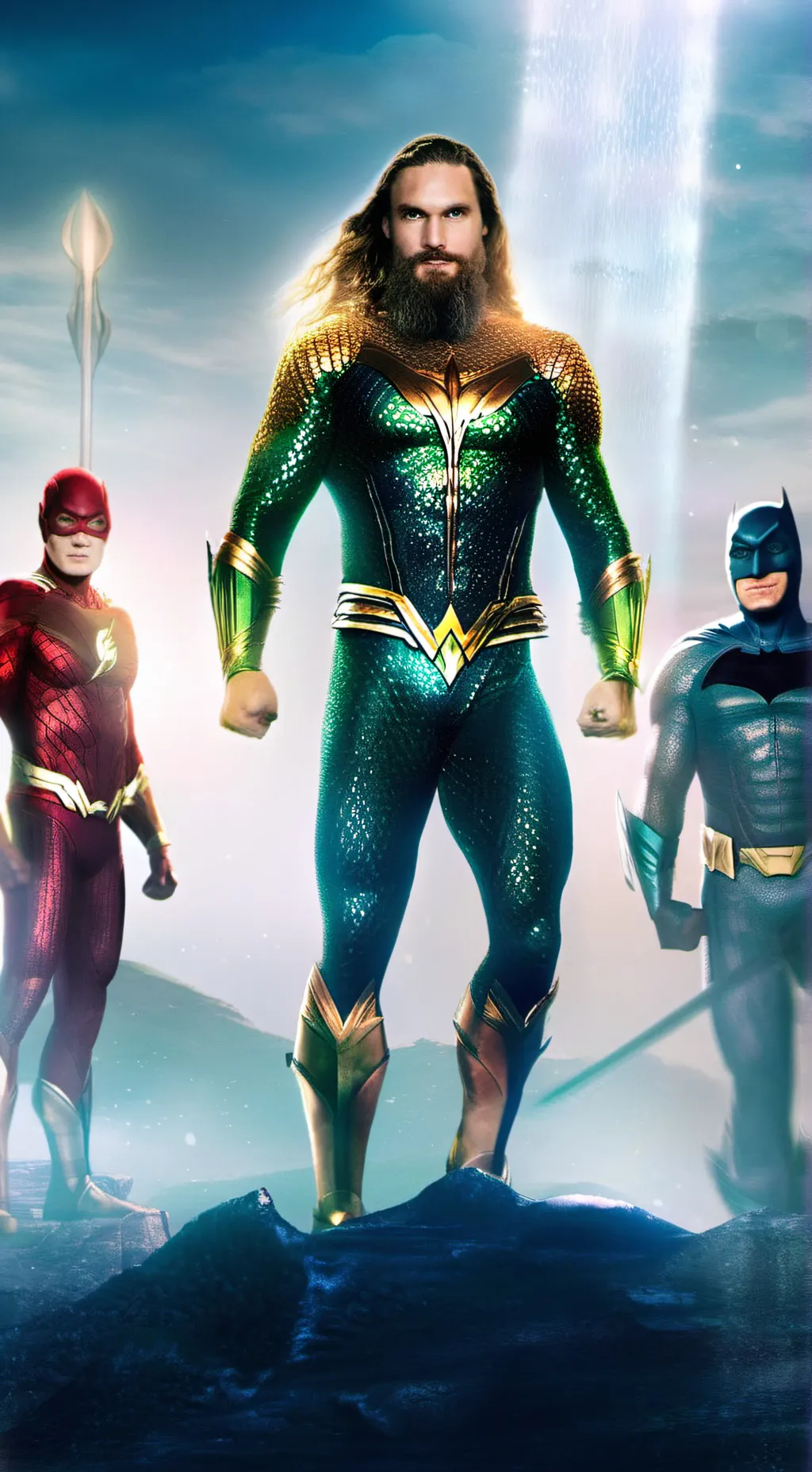 ai character: Aquaman background