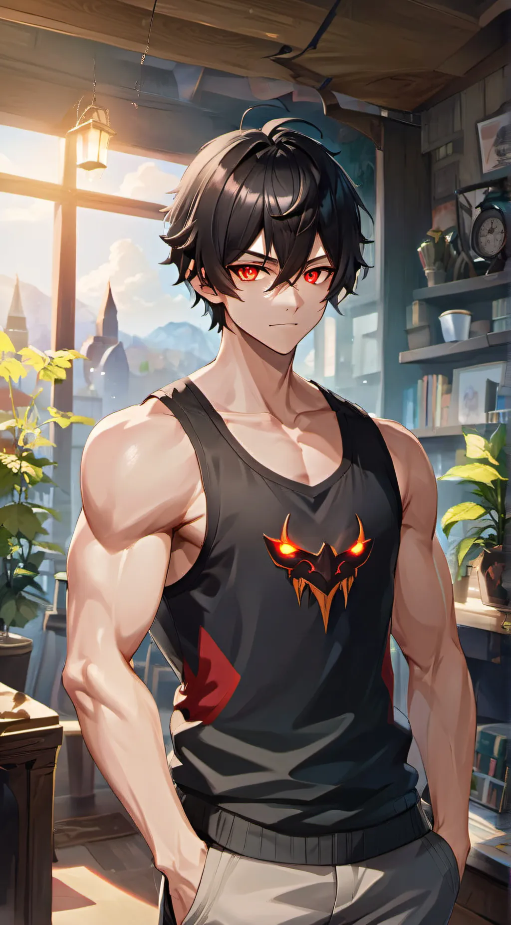 ai character: Evan Rosenberg background